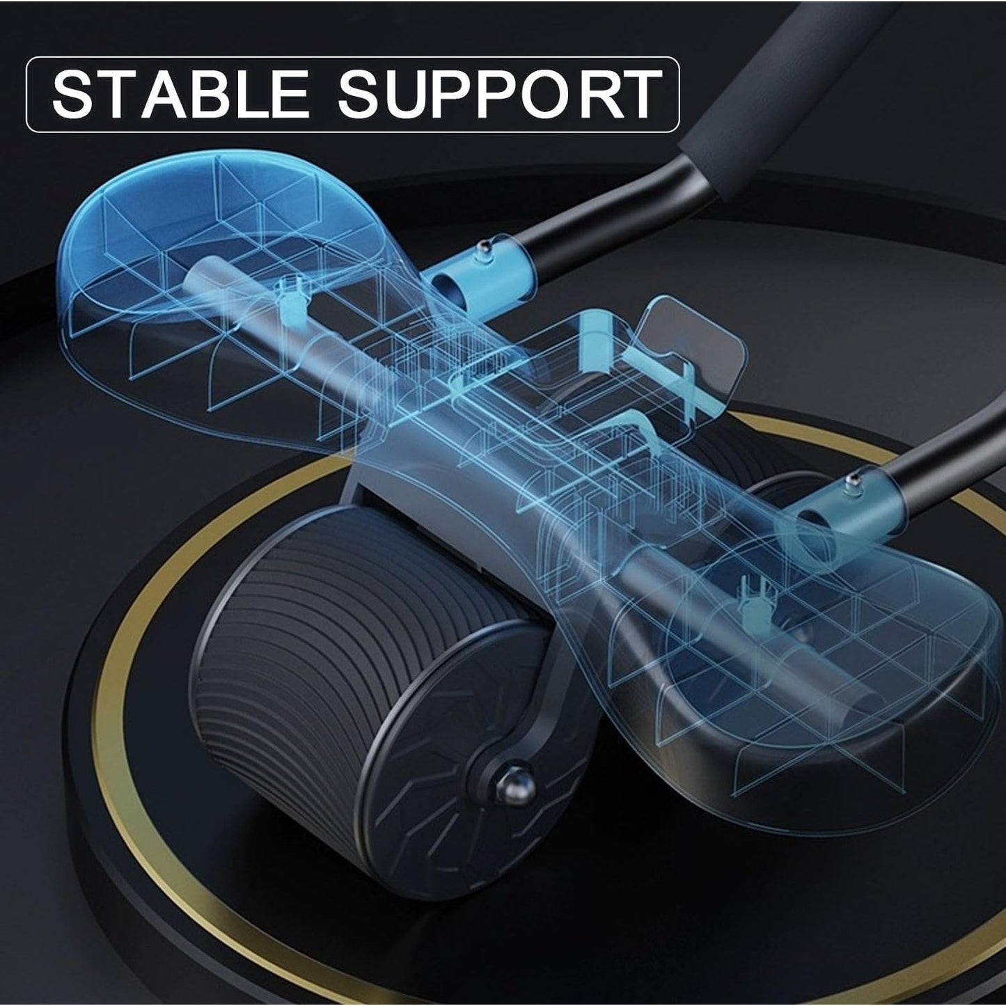 Auto-Rebound Ab Roller Core Trainer