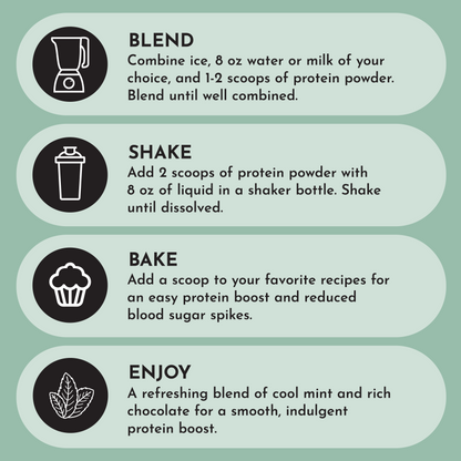 Vegan Mint Chocolate Protein Powder