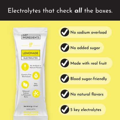 Lemonade Electrolytes Stick