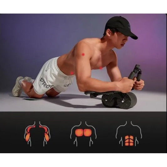 Auto-Rebound Ab Roller Core Trainer