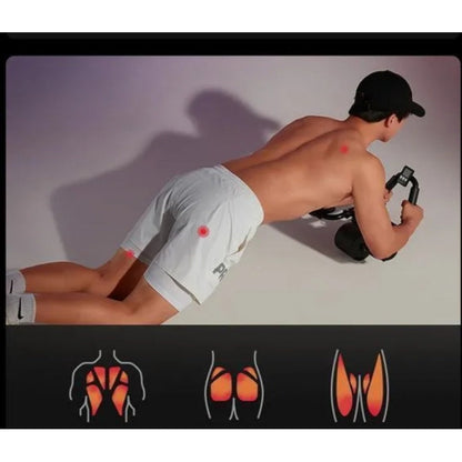 Auto-Rebound Ab Roller Core Trainer